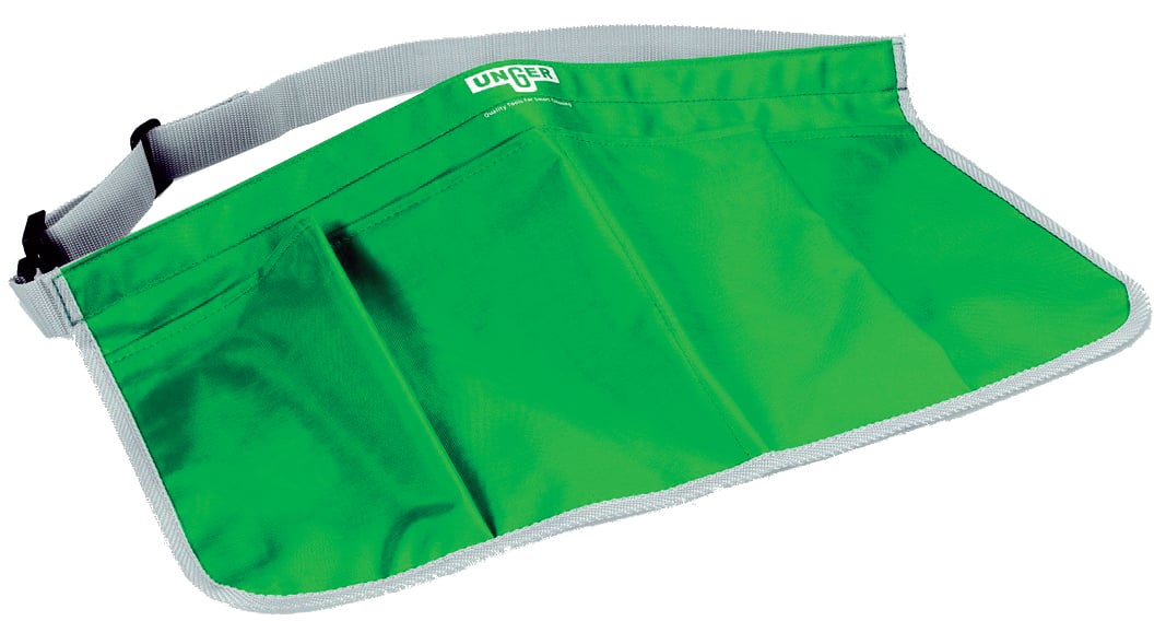 Unger glazenwas-schort inclusief lederen riem