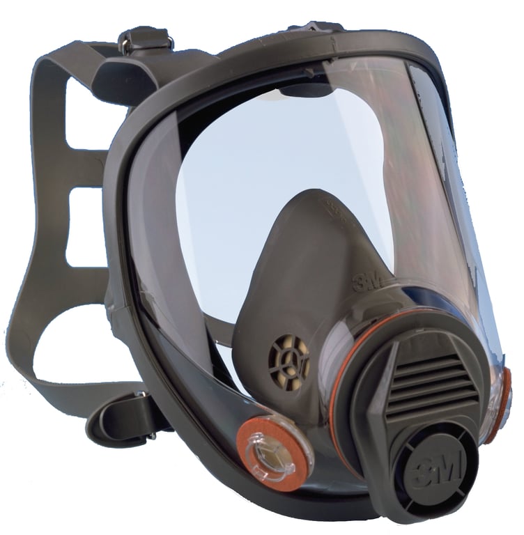 3M volgelaatsmasker 6800S siliconen