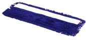 Schaarzwabberhoes acryl met drukknopen blauw 100cm
