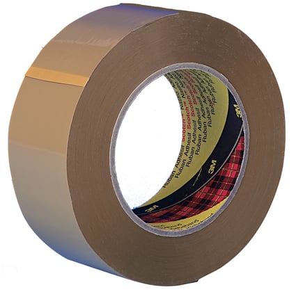 3M PVC tape 50mmx66mtr bruin 