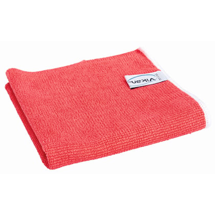 Vikan Ergoclean microvezeldoek original 32x32cm rood