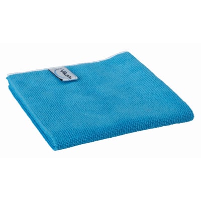 Vikan Ergoclean microvezeldoek basic 32x32cm blauw