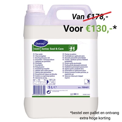 Taski Jontec Seal & Care vloerverzegelaar 5ltr 