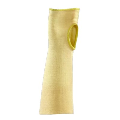 Ansell Kevlar sleeve armbeschermer met duimgleuf 254mm geel