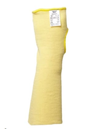 Ansell Kevlar sleeve armbeschermer met duimgleuf 254mm geel