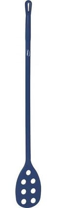 Vikan roerspatel met gaten lange steel blauw metaaldetect