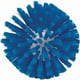Vikan wormhuisborstelkop blauw 