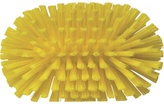 Vikan tankborstel 130mmx205mm hard geel