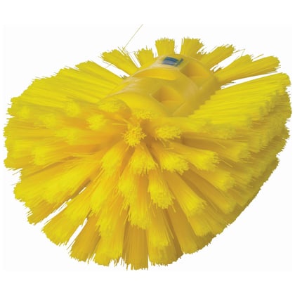 Vikan tankborstel 130x205mm medium geel