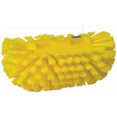 Vikan tankborstel 130x205mm medium geel