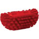 Vikan tankborstel 130x205mm medium rood