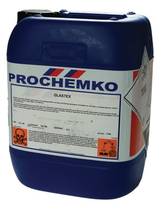 Prochemko Glastex 10ltr gec. zuur reinigingsmiddel