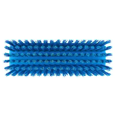 Vikan luiwagen met schuin geplaatste vezels hard 22,5cm breed blauw