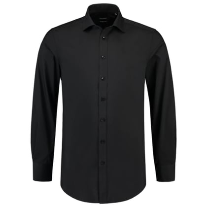 Tricorp Workwear slim fit werkoverhemd stretch zwart 37/5