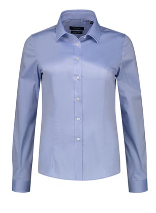 Tricorp Workwear dames blouse stretch fit blauw maat 40