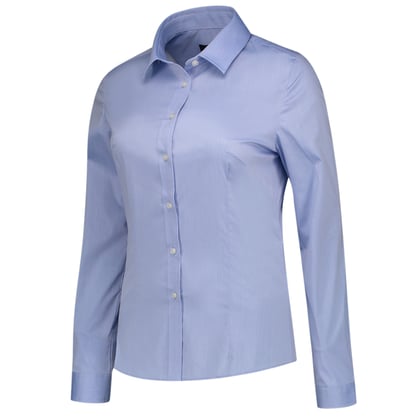 Tricorp Workwear dames blouse stretch fit blauw maat 40