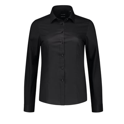Tricorp Workwear dames blouse stretch fit zwart maat 36