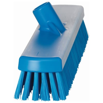 Vikan brede vloerschrobber hard 47cm blauw