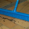 Vikan brede vloerschrobber hard 47cm blauw