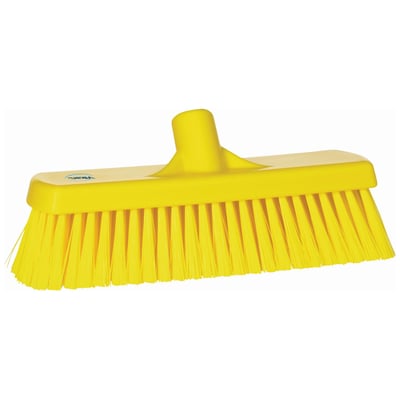 Vikan vloerveger geel medium 300x131x69mm