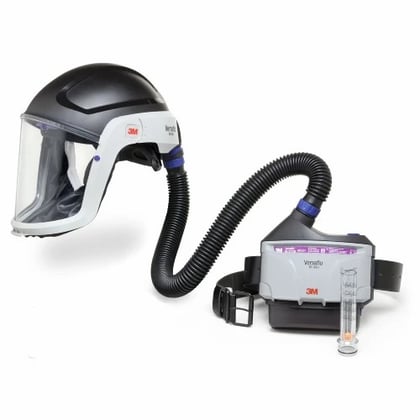 3M Versaflo motoraangedreven ademhalingssysteem t.b.v. zware industrie gebruiksklare kit TR-300E+