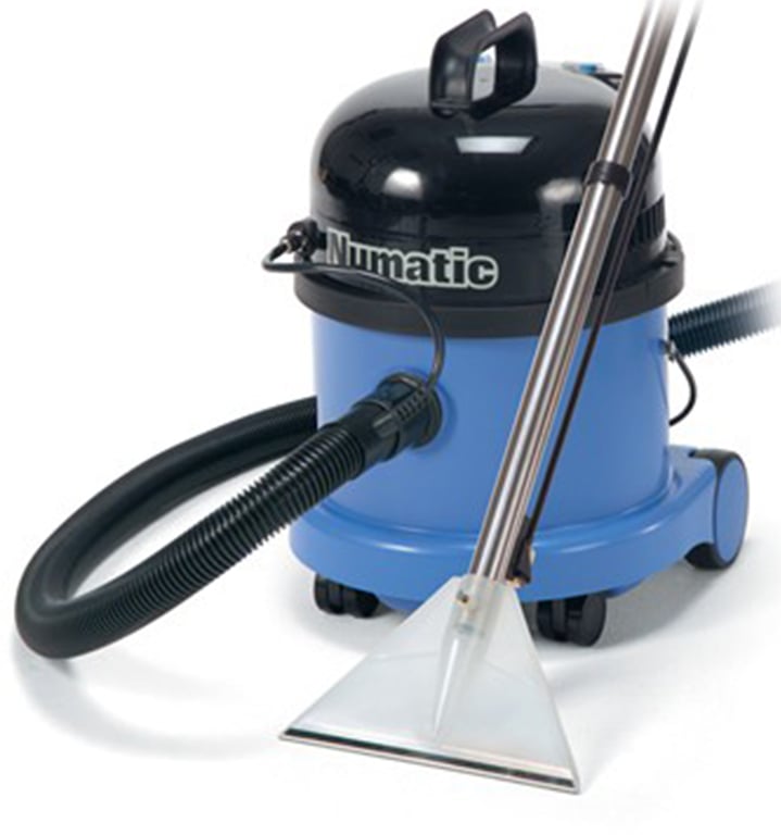 Numatic sproei-extractiemachine CT370-2 blauw met kit A26A