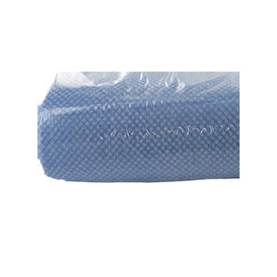 CaluClean wisdoeken viscose 65x25cm blauw 100st