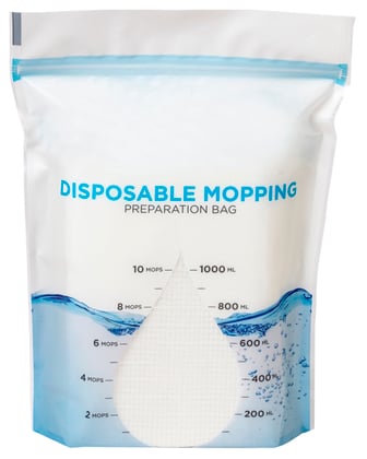 CALU TTS pre-wet zak voor disposable mop 
