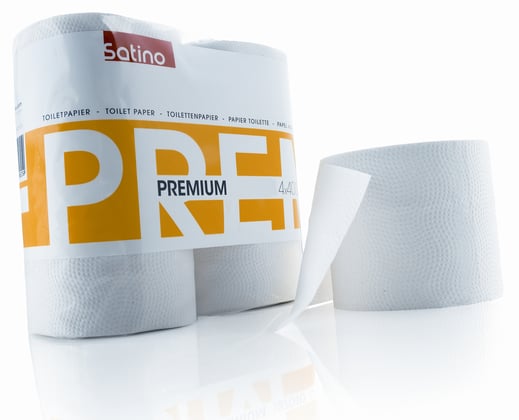 Satino toiletpapier 2-lgs Supertissue 64rol 200vel
