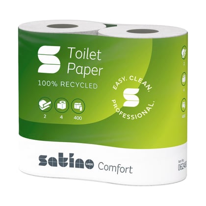 Satino toiletpapier tissue FSC wit 2-lgs 40rol 400vel