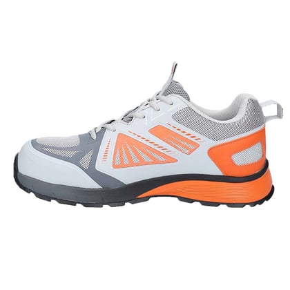 Bata SportMates Rise S1P veiligheidsschoen grijs oranje