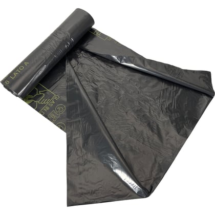 Komo afvalzak LDPE 60x80cm grijs 20st