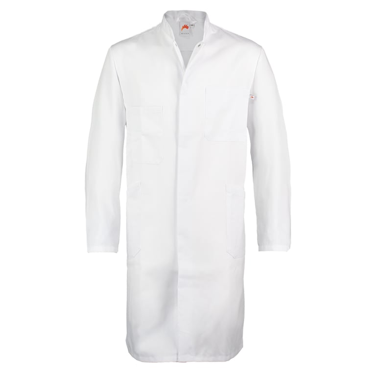 Haen herenjas Ramon polyester/katoen wit