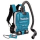 Makita DVC261TX22 rugstofzuiger  inclusief duo snellader en 2 accu's 