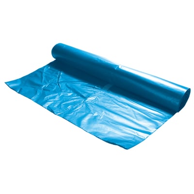 Afvalzak 60x70cm  blauw LDPE T30 25st