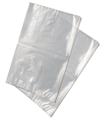 Afvalzak 32x42cm  transparant LDPE T25 25st