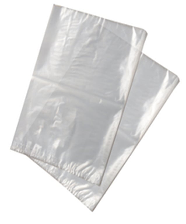 Afvalzak 32x42cm transparant LDPE T25 25st