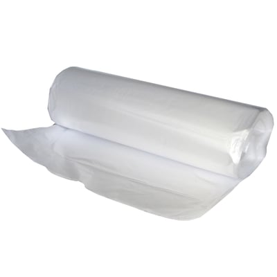 Afvalzak 60x70cm  transparant LDPE T30 25st