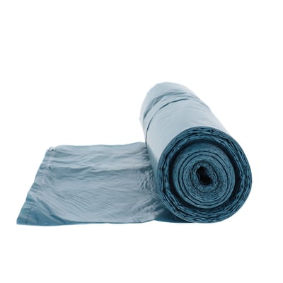 CaluClean afvalzak met trekband 70x100cm blauw  LDPE T50 25st