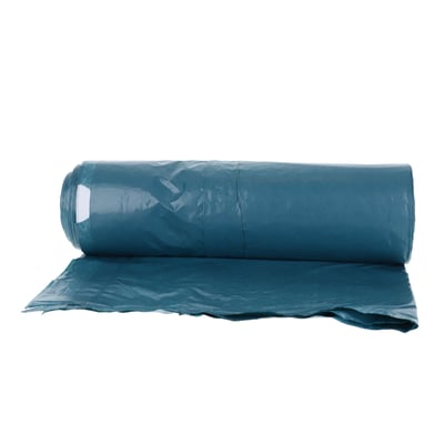 CaluClean afvalzak met trekband 70x100cm blauw  LDPE T50 25st