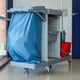 CaluClean afvalzak 70x110cm  blauw LDPE T60 20st