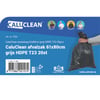 CaluClean afvalzak 61x80cm grijs HDPE T23 20st 