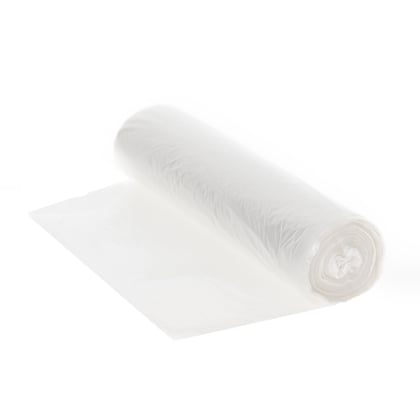 CaluClean afvalzak 63x70cm transparant HDPE T15 25st