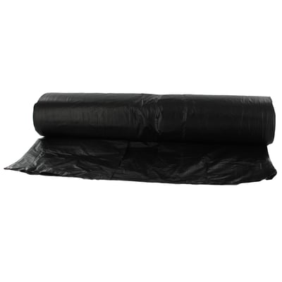 Afvalzak 48x50cm  zwart HDPE T15 50st