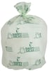 Afvalzak 70x110cm biologisch afbreekbaar T18 120ltr 10st