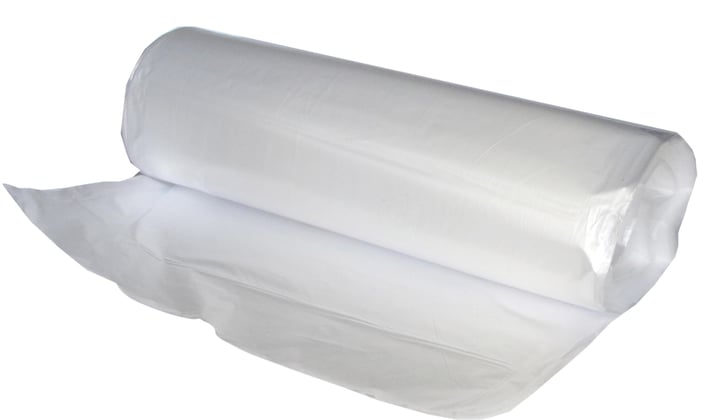 Plastic zakken 63x60cm transparant T10 50st HDPE