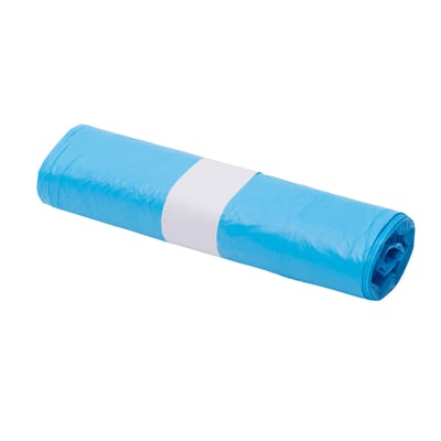 PowerSterko recy afvalzak blauw 70x110cm LDPE T100 10st