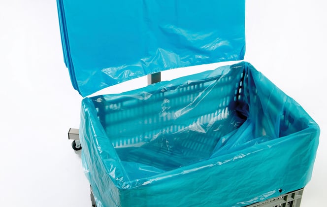 Kratzak Broban 75+2x27,5x85cm transparant 10my los 500st