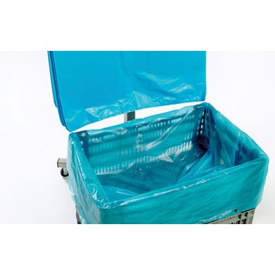 Kratzak Broban 75+2x27,5x85cm  transparant 10my los 500st