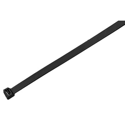 Kabelbinders nylon 140x3,6mm zwart niet hersluitbaar
